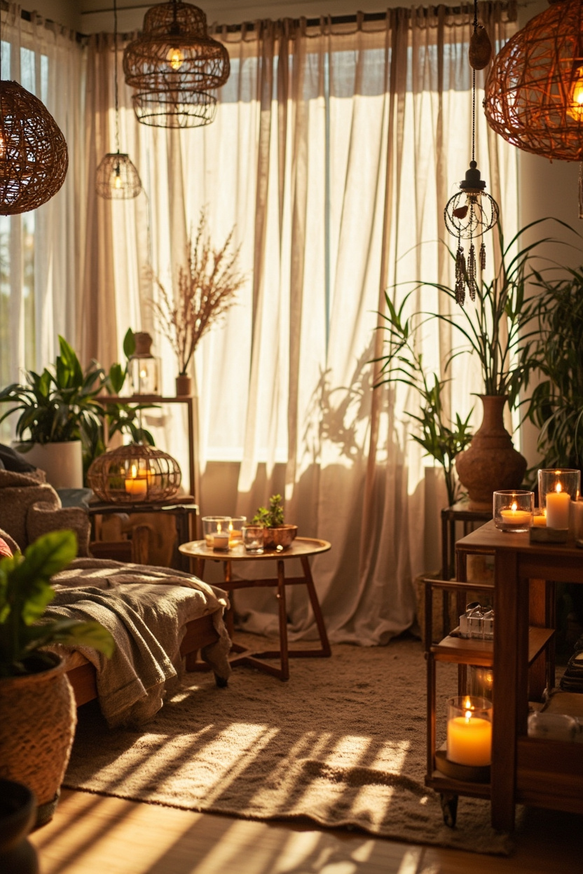 Ambient Rituals: Lighting that Warms and Creates Intimacy - Boho Home Decor