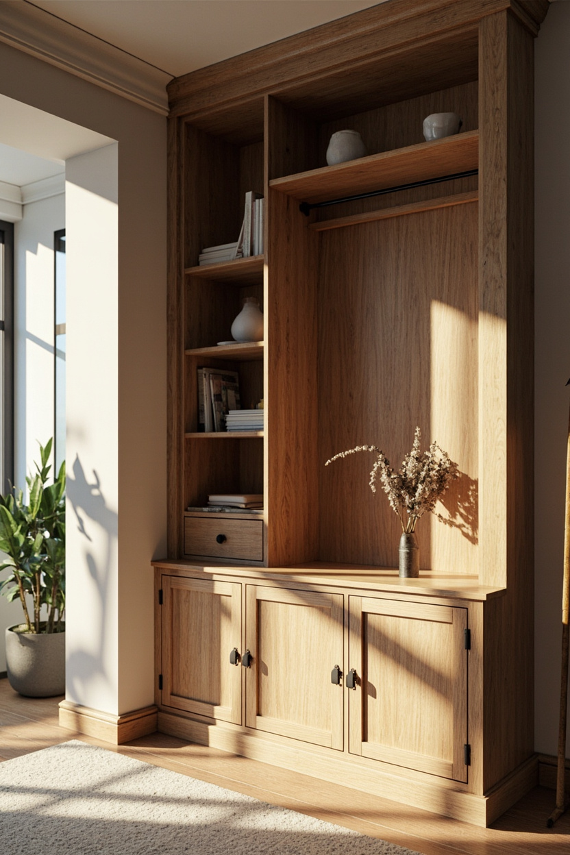 Armoire-Style Entryway Unit