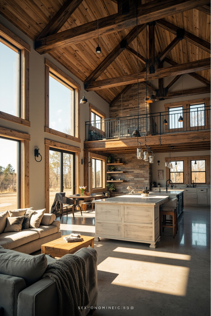 Barndominium Floor Ideas - Farmhouse Floor Plans