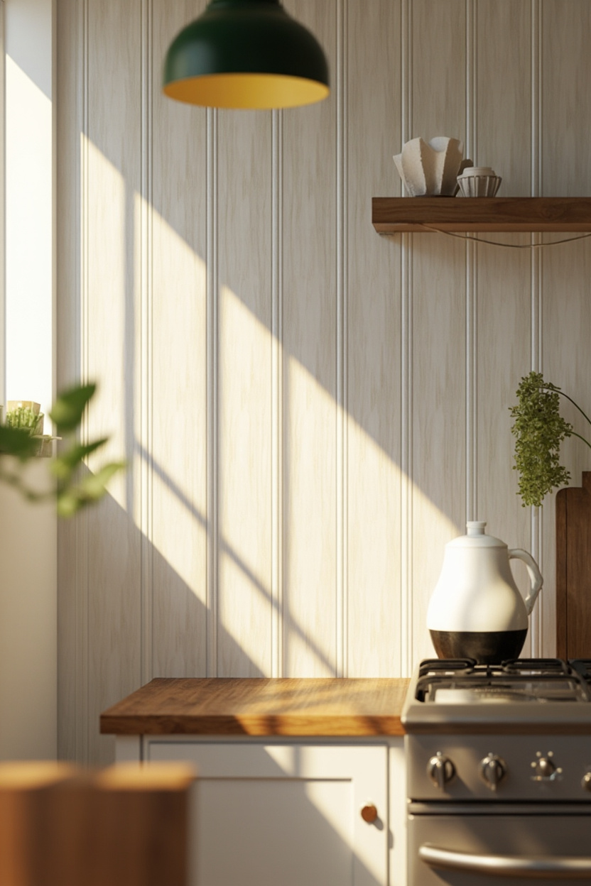 Beadboard Backsplash