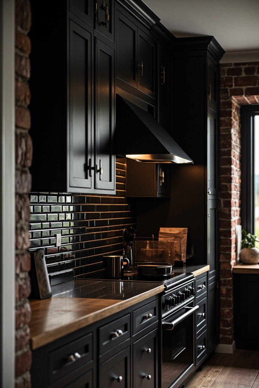 Black Farmhouse Contrast