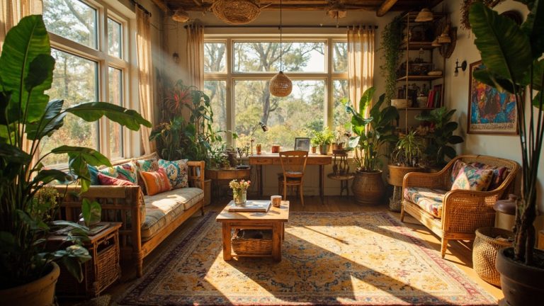 Boho Office Space Decor Design Trends