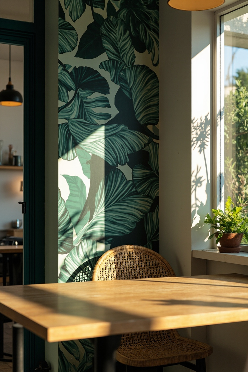 Bold Botanical Murals