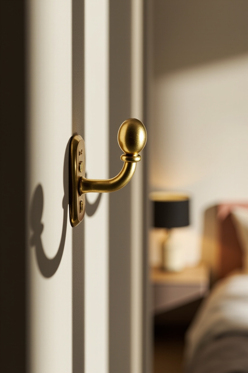 Brass Accent Hooks