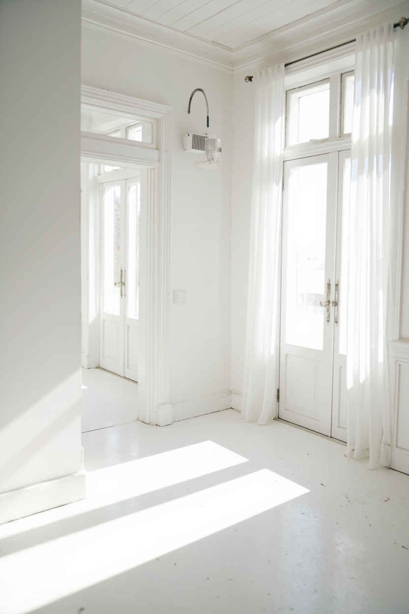 Bright White Layers - White Farmhouse