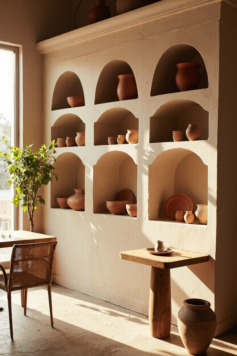 Clayware Display Walls