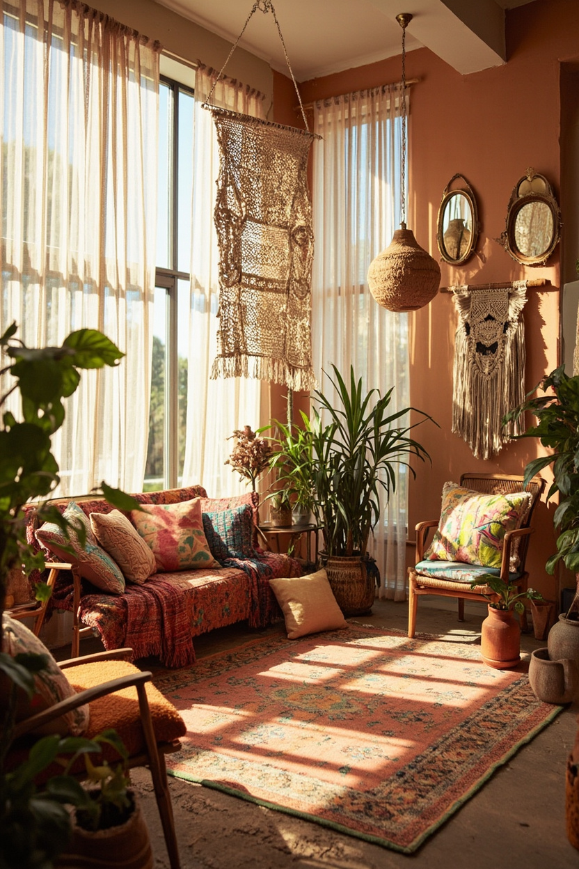 Color Drift: Using Benjamin Moore’s 2026 Palette in Boho Schemes - Boho Home Decor