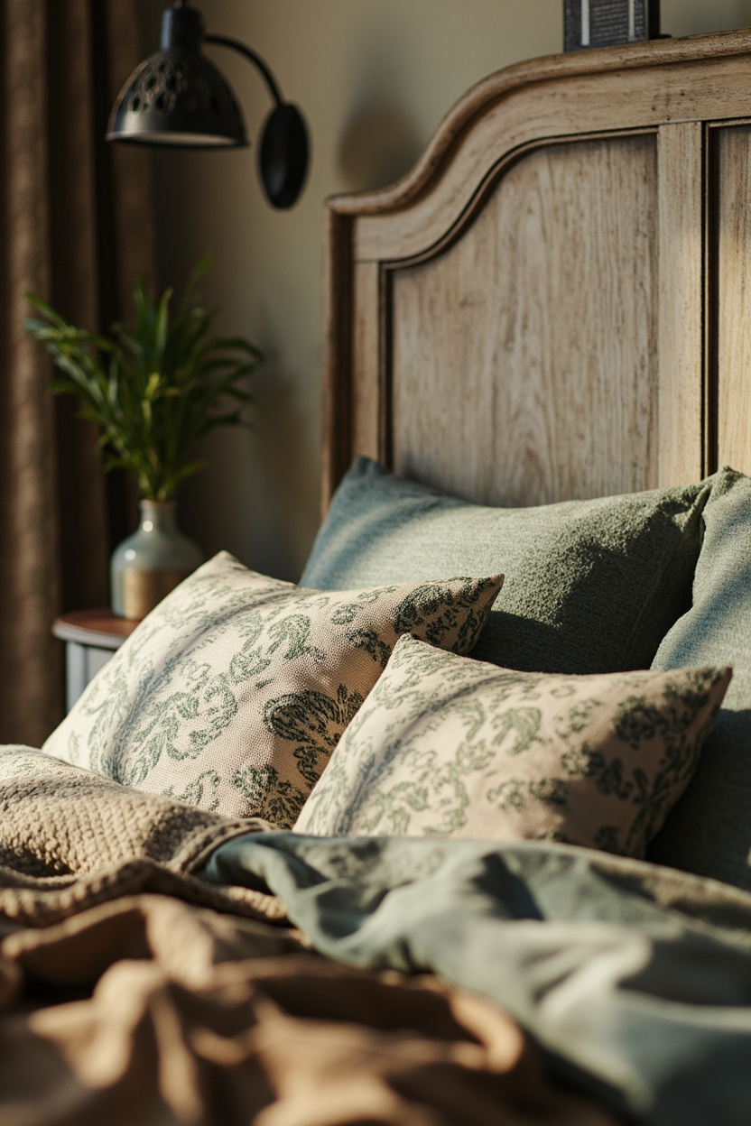 Coordinating Textiles and Headboards