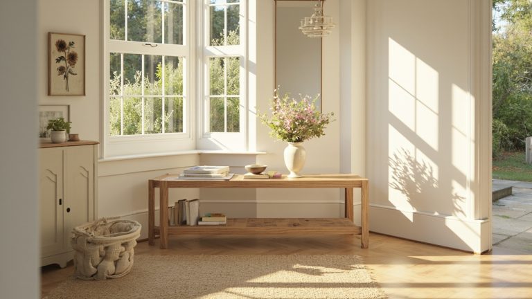 Cottage Entry Table Styling Design Trends