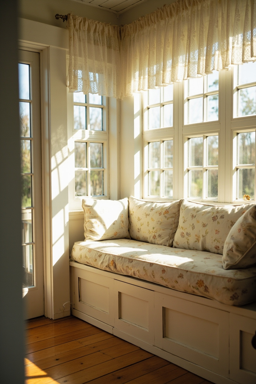 Cottage Window Seats - Old Farmhouse