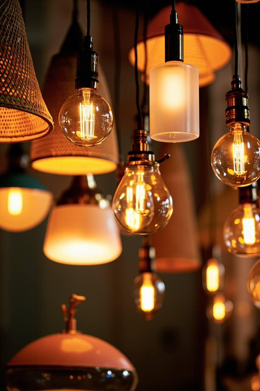 Eclectic Pendant Clusters