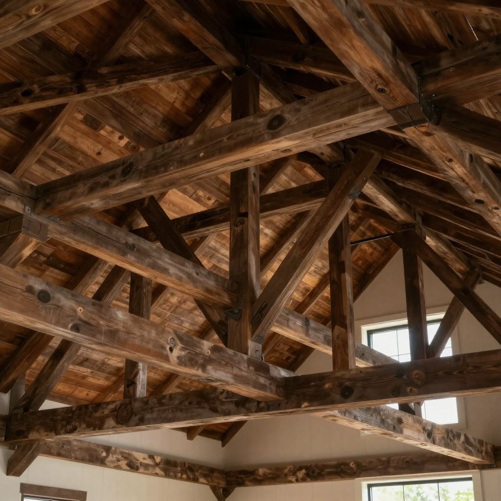 Exposed Trusses and Gable Details to Elevate Rooflines - Farmhouse Exterior