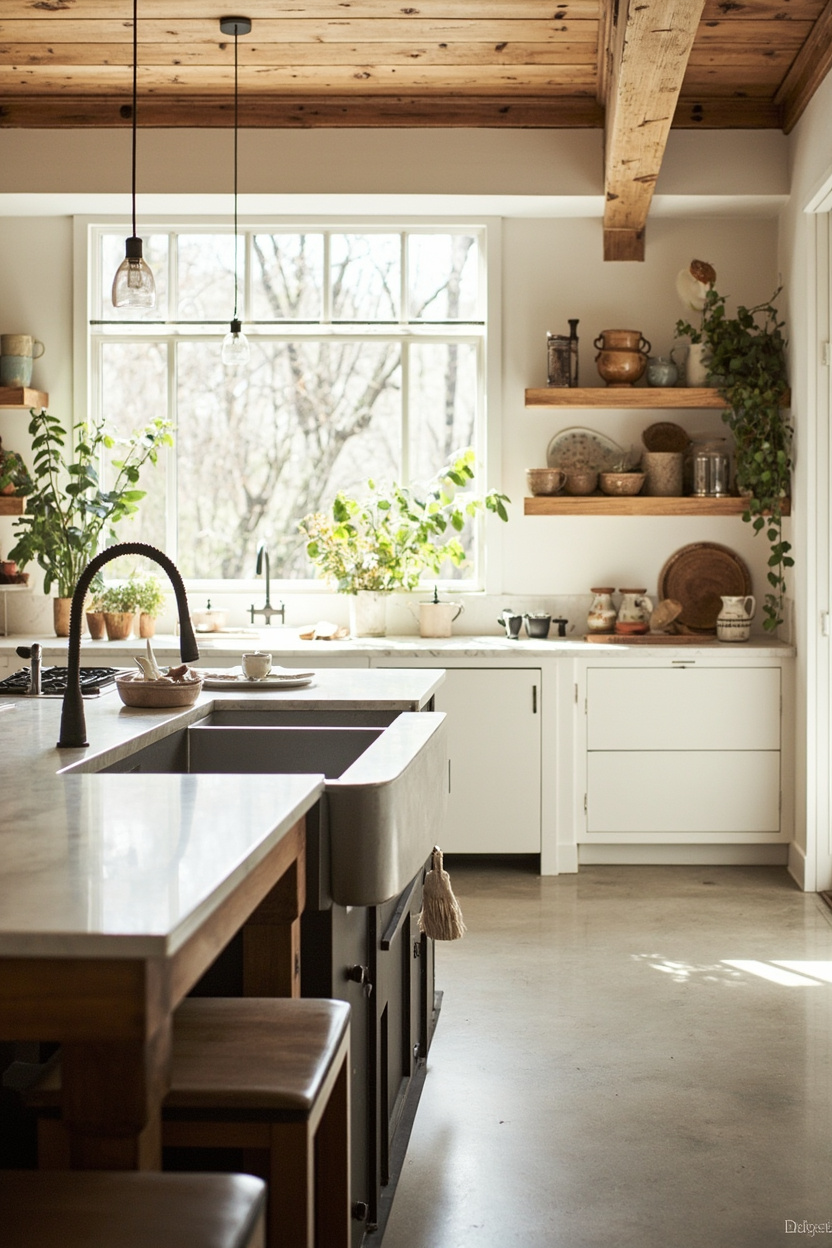 Farmhouse Kitchen Reimagined - Farmhouse Interior