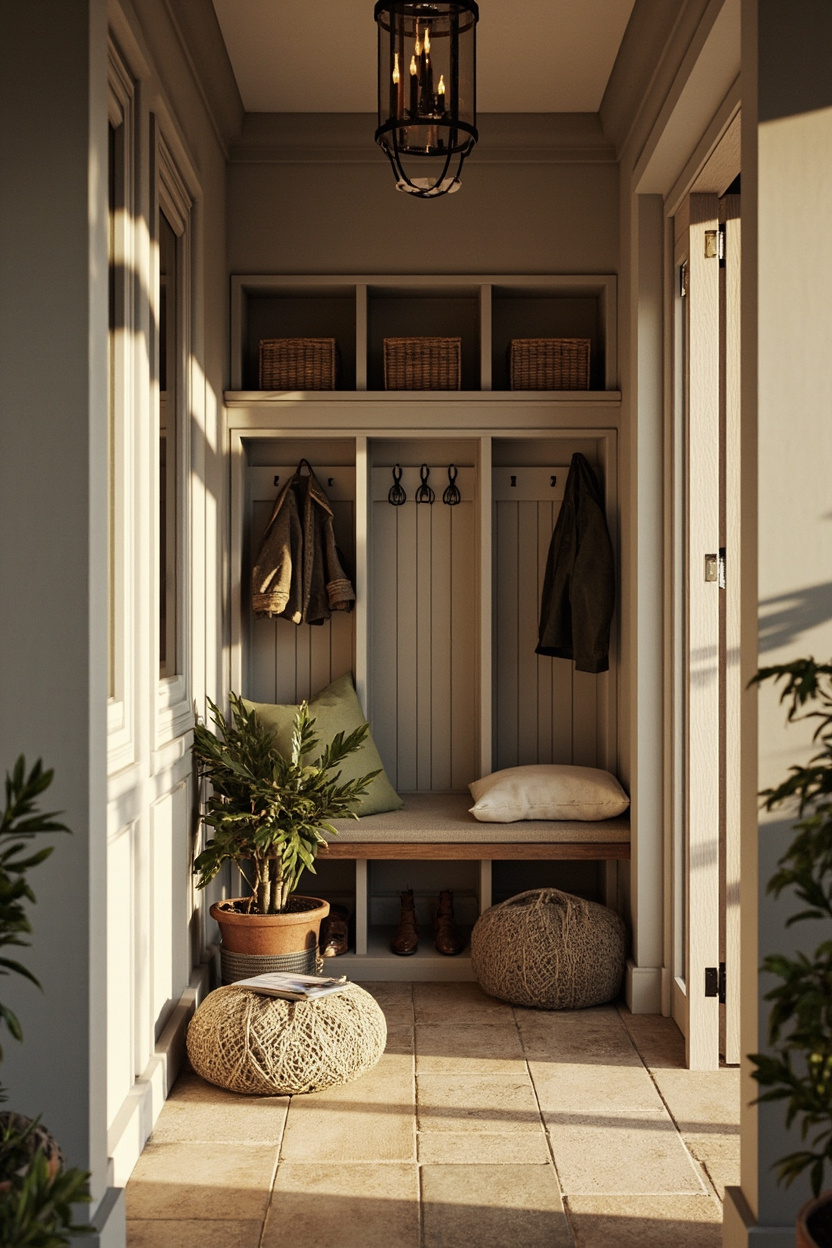 Flexible Mudroom and Drop Zone Designs