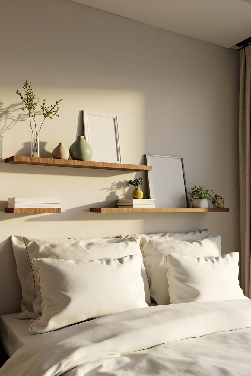 Floating Shelf Vignettes