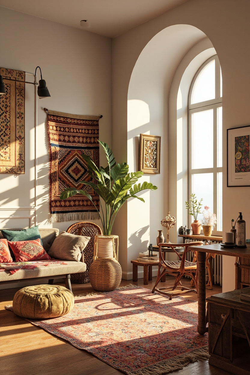 Global Pattern Mix - Boho Chic Decor