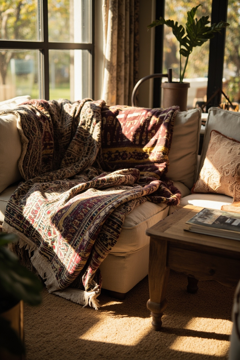 Global Patterned Throws