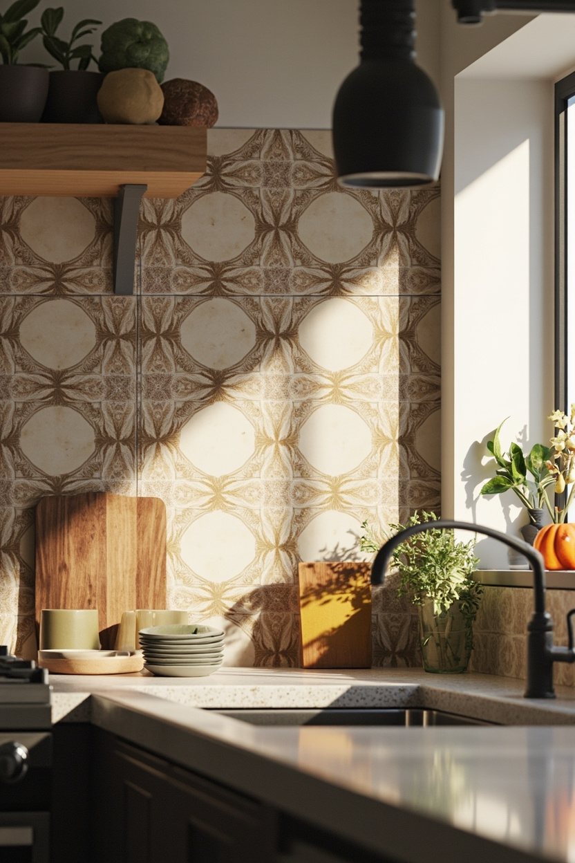 Handmade Ceramic Tile Accent Walls