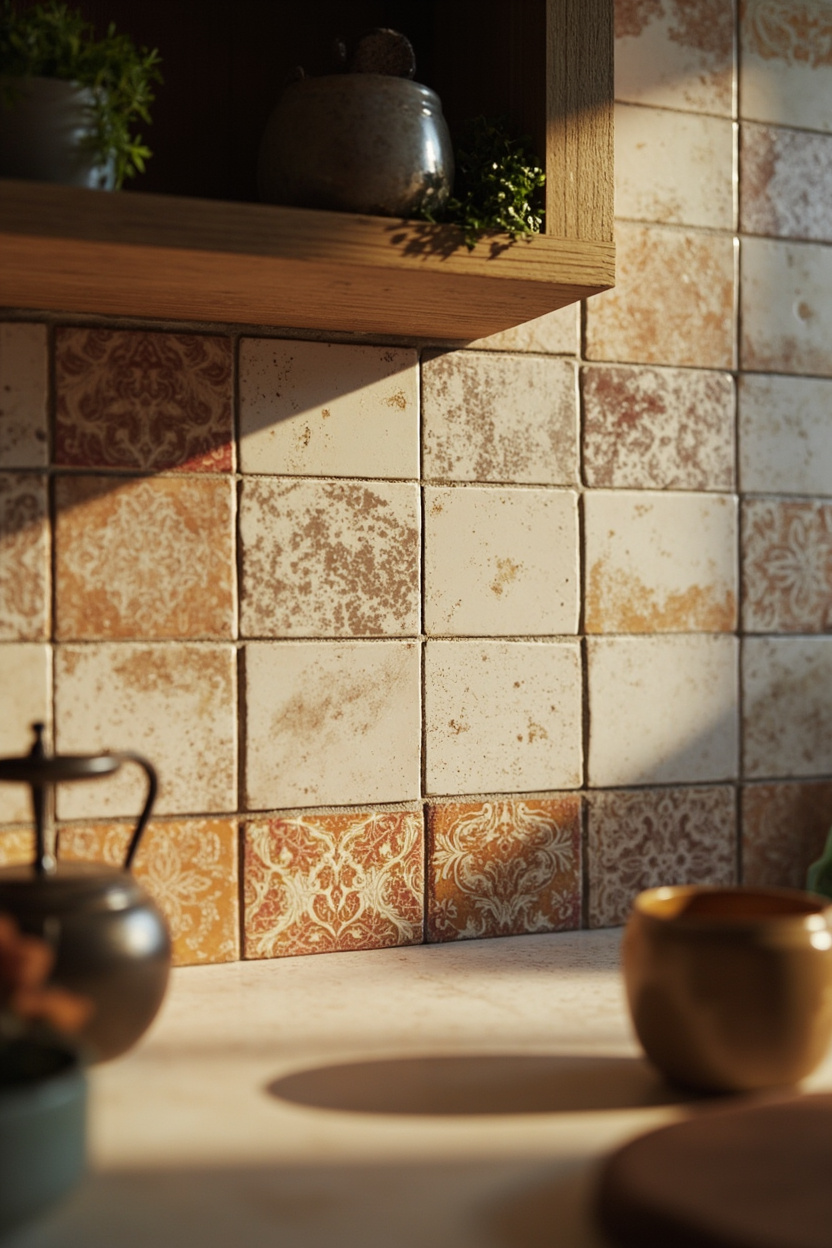 Handmade Tile Backsplash