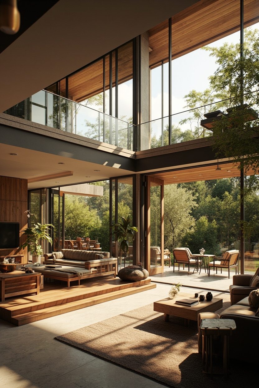 Indoor-Outdoor Flow on Upper Levels