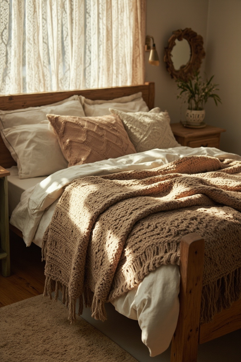 Knitted Throw Blankets