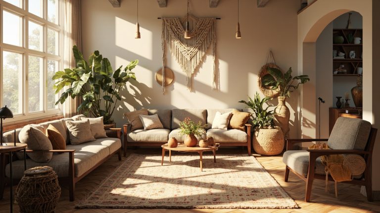 15 Living Room Decor Boho Touches from Textiles to Art Living Room Decor Boho Touches Design Trends