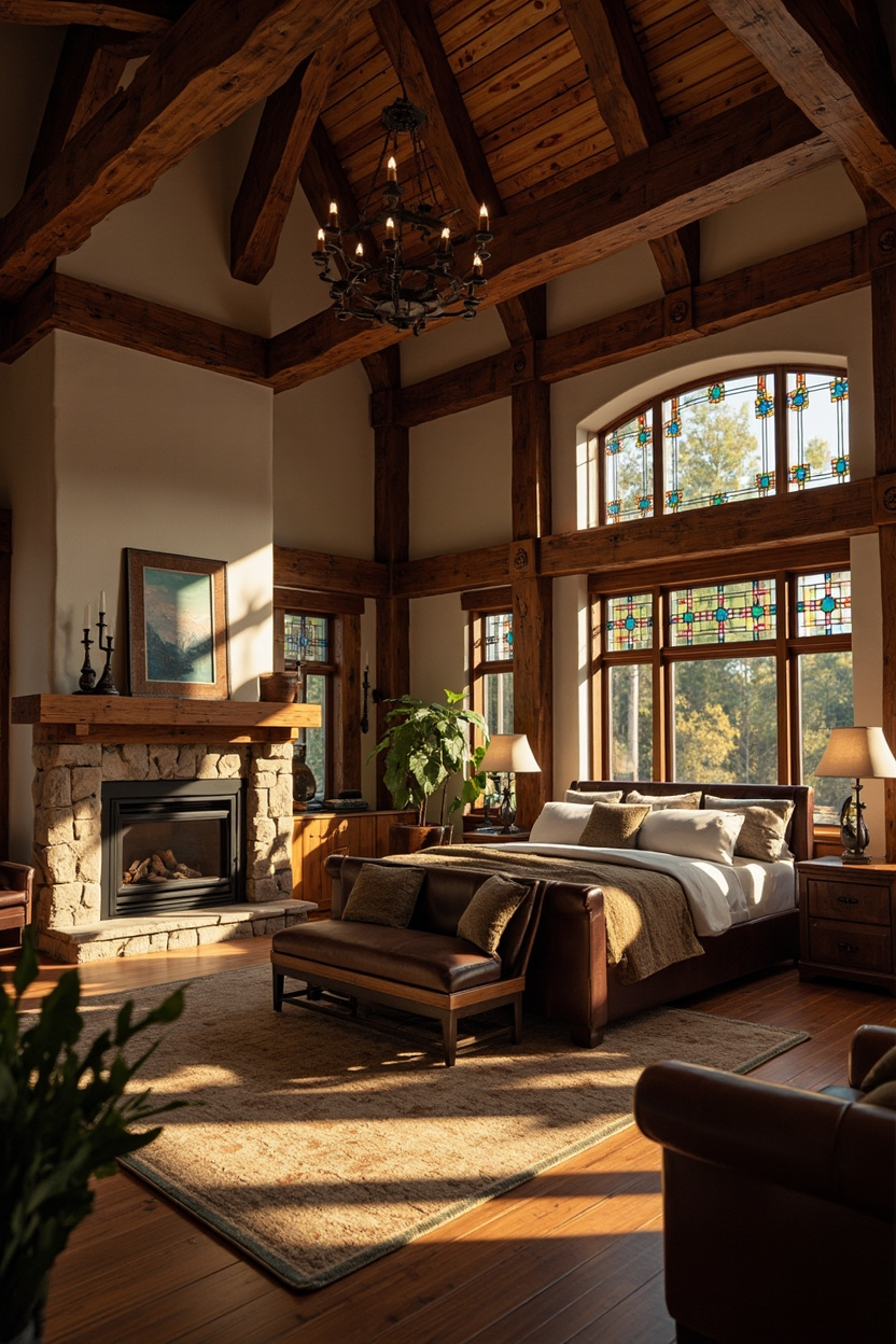 Master Suite Retreats with Craftsman Elements