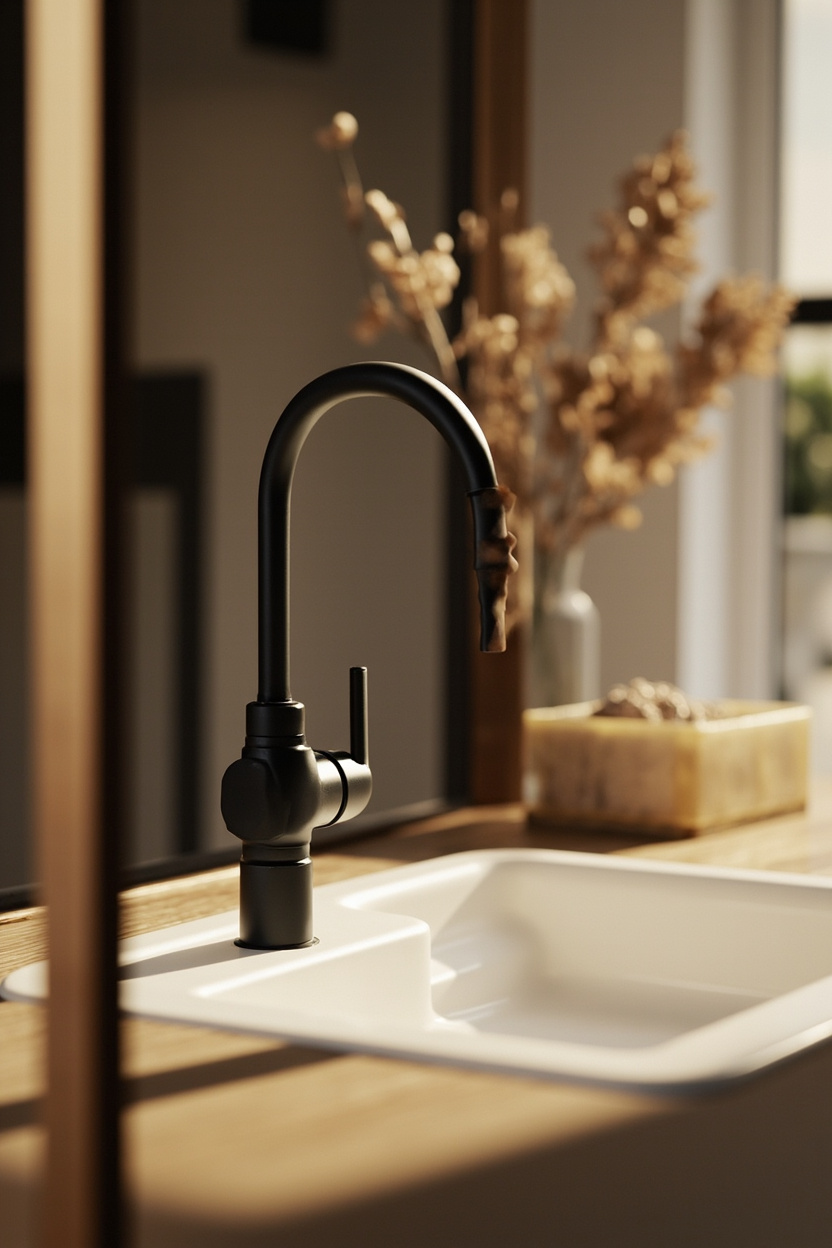 Matte Black Fixtures