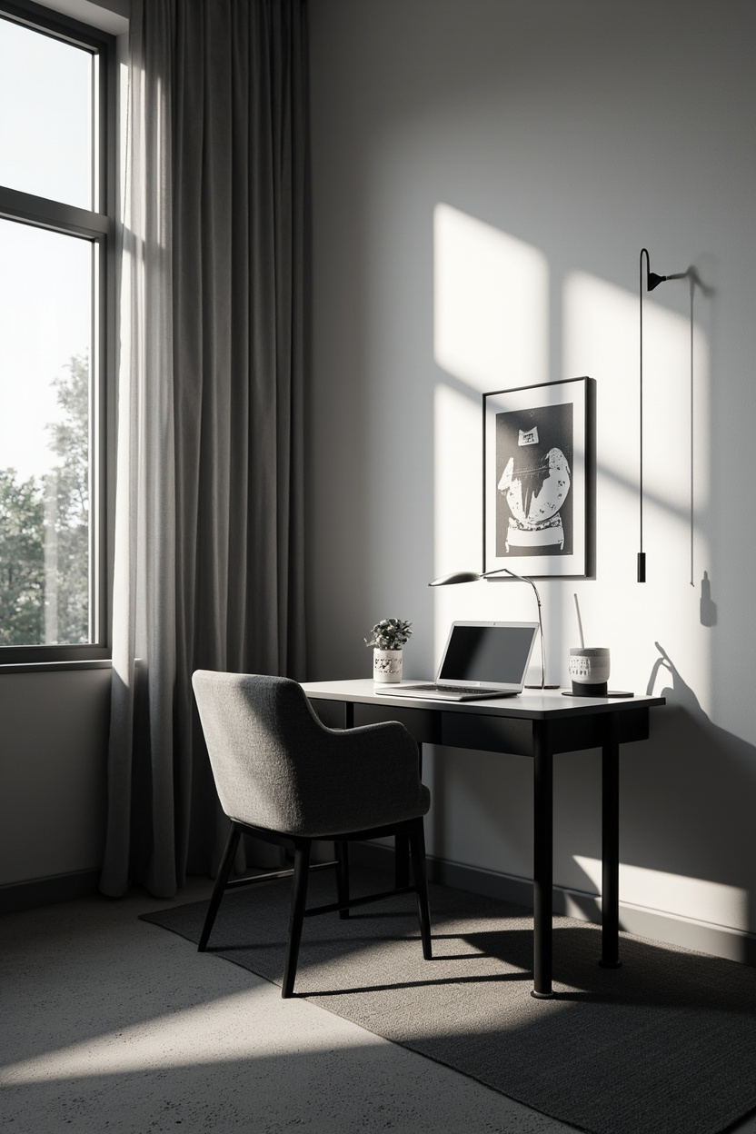 Monochrome Color Schemes for Focus