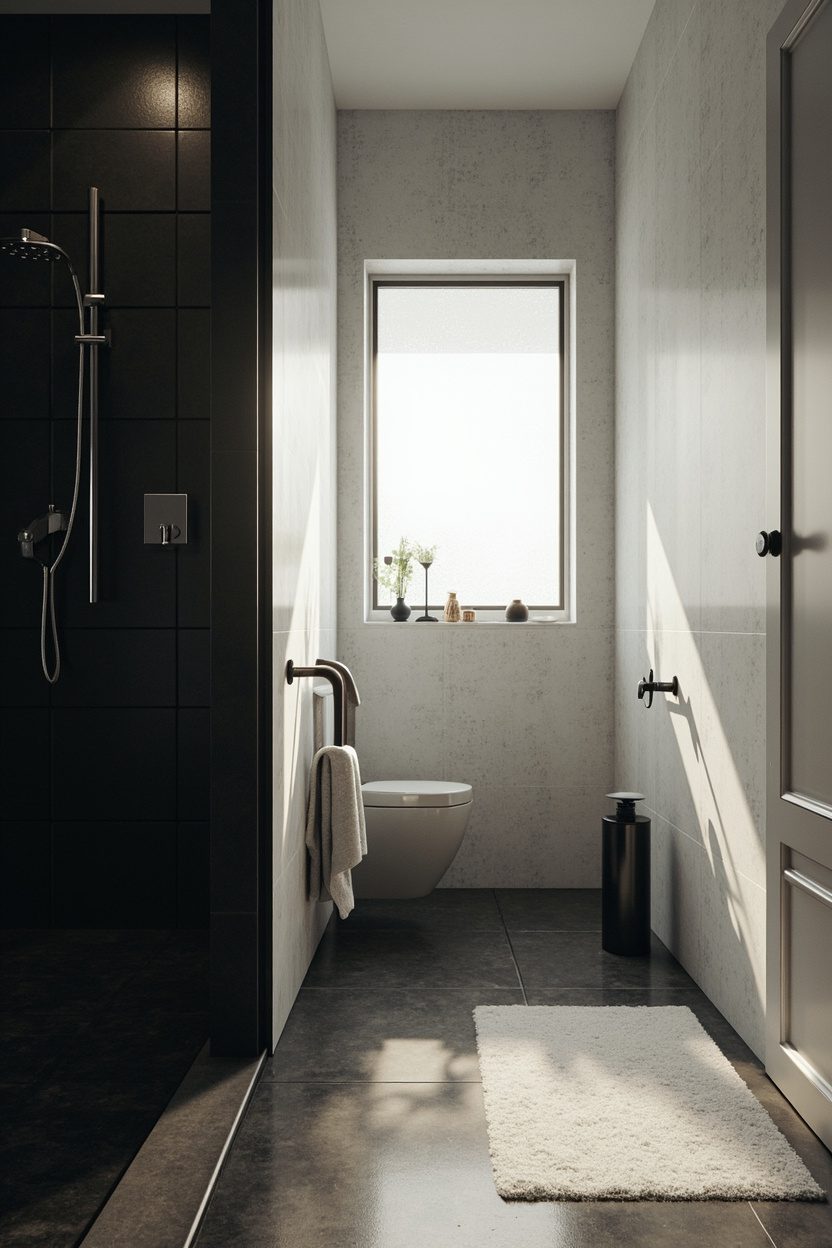 Monochrome Grout Simplification