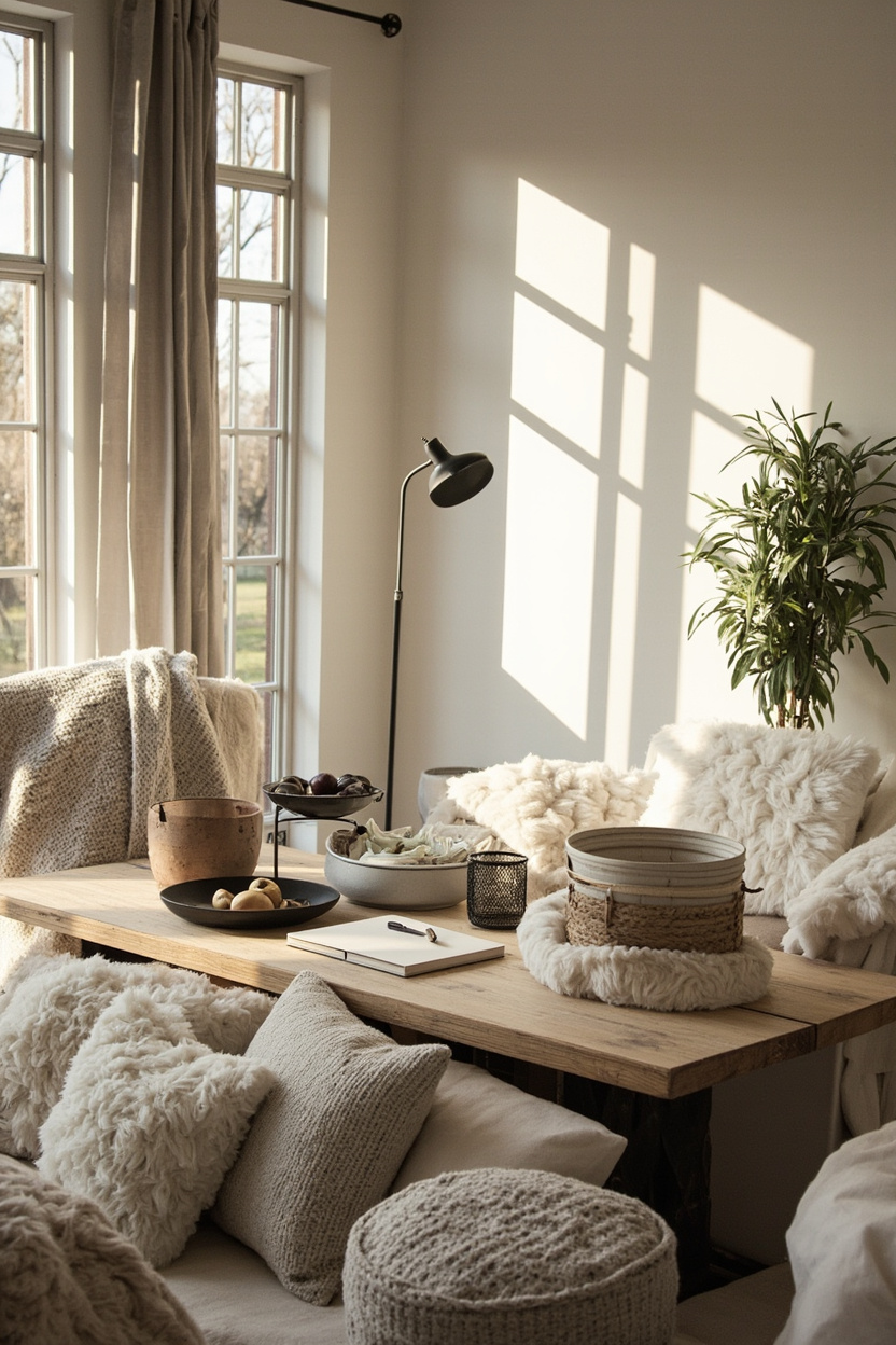 Neutral Palette with Punch: Using Textures to Elevate Modern Farmhouse Interiors - Modern Farmhouse Designs