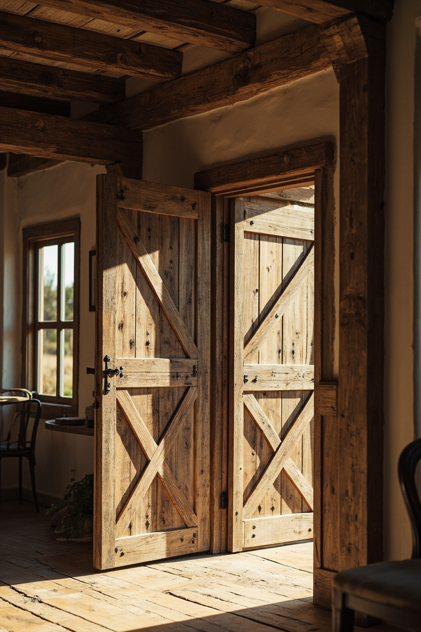 Old Barn Doorways - Old Farmhouse