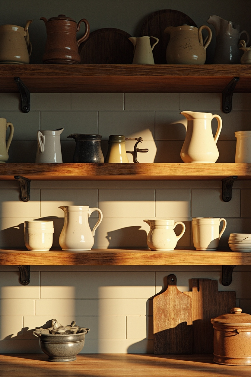 Open Shelving Styling