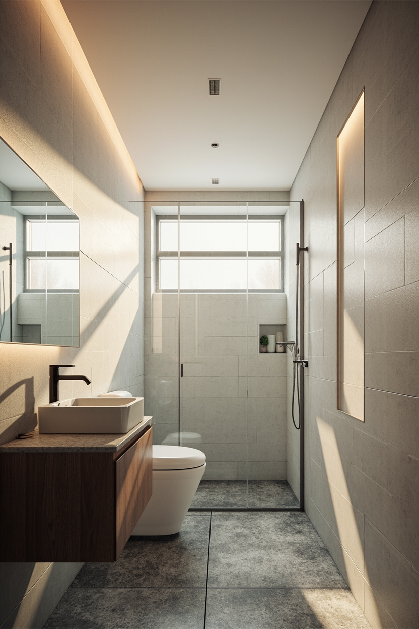 Optimize Fixture Scale for Small Baths