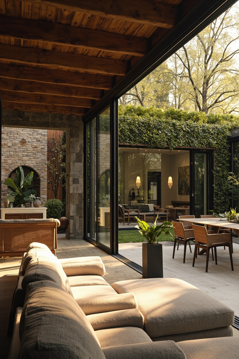 Outdoor Rooms Extend Living Areas