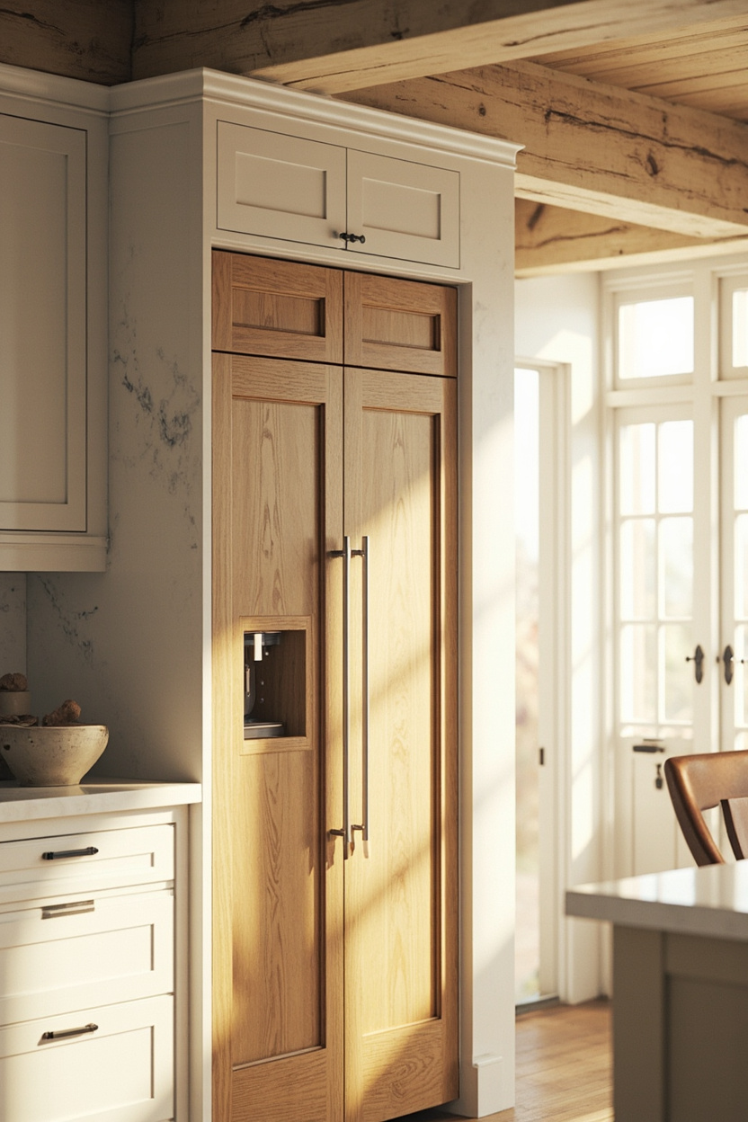 Paneled Refrigerator Integration