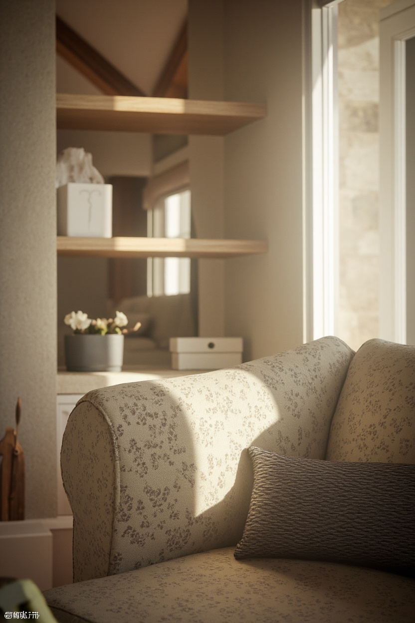 Patterned Sofas with Subtle Surprise