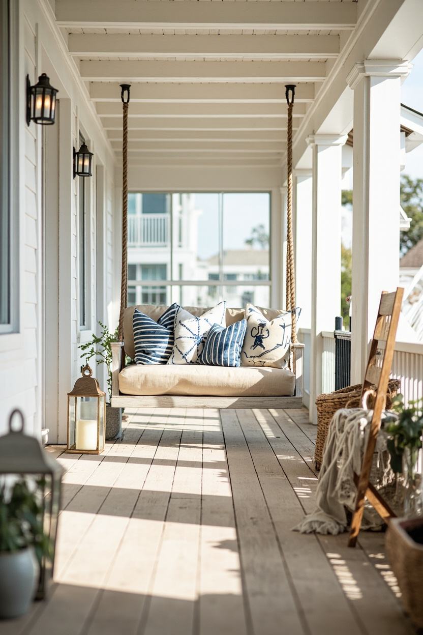 Porch Swing Retreat - Coastal Farmhouse Homes