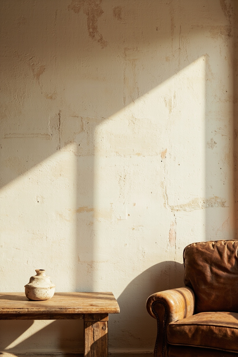 Raw Plaster Walls
