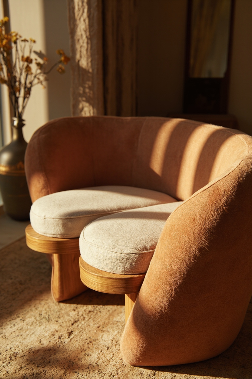 Rounded Sculptural Seating