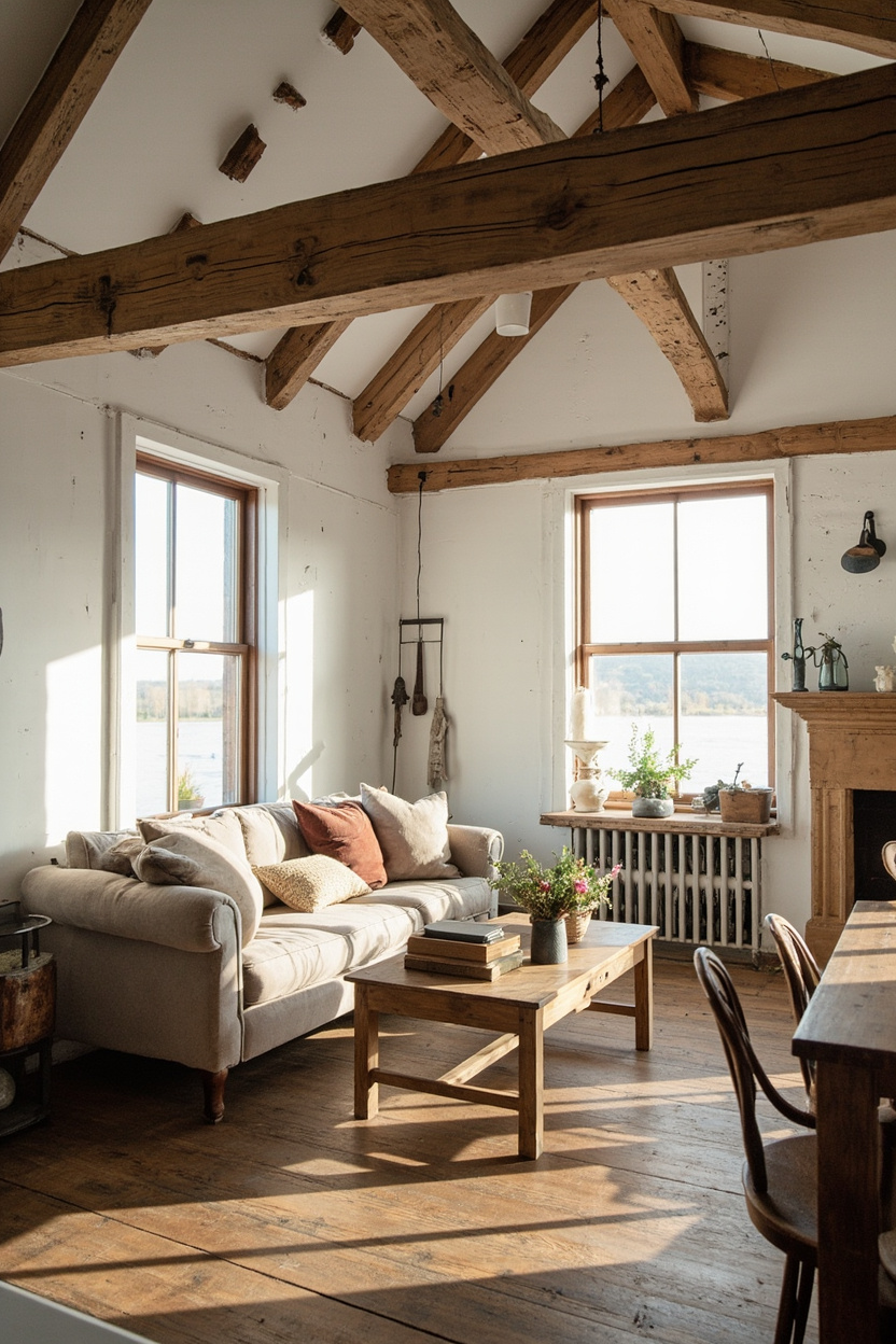 Rustic Chic Layers - Farmhouse Interior