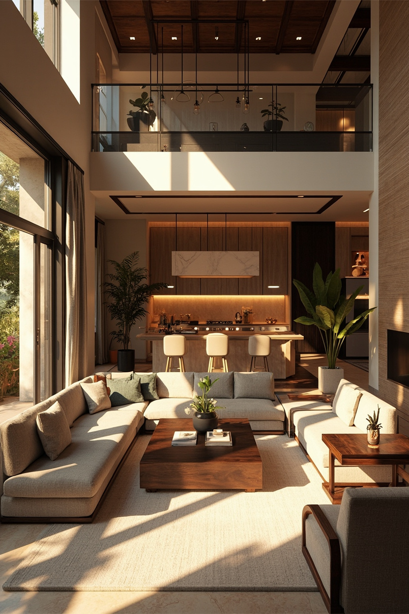 Semi-Open Plans For Flexible Living