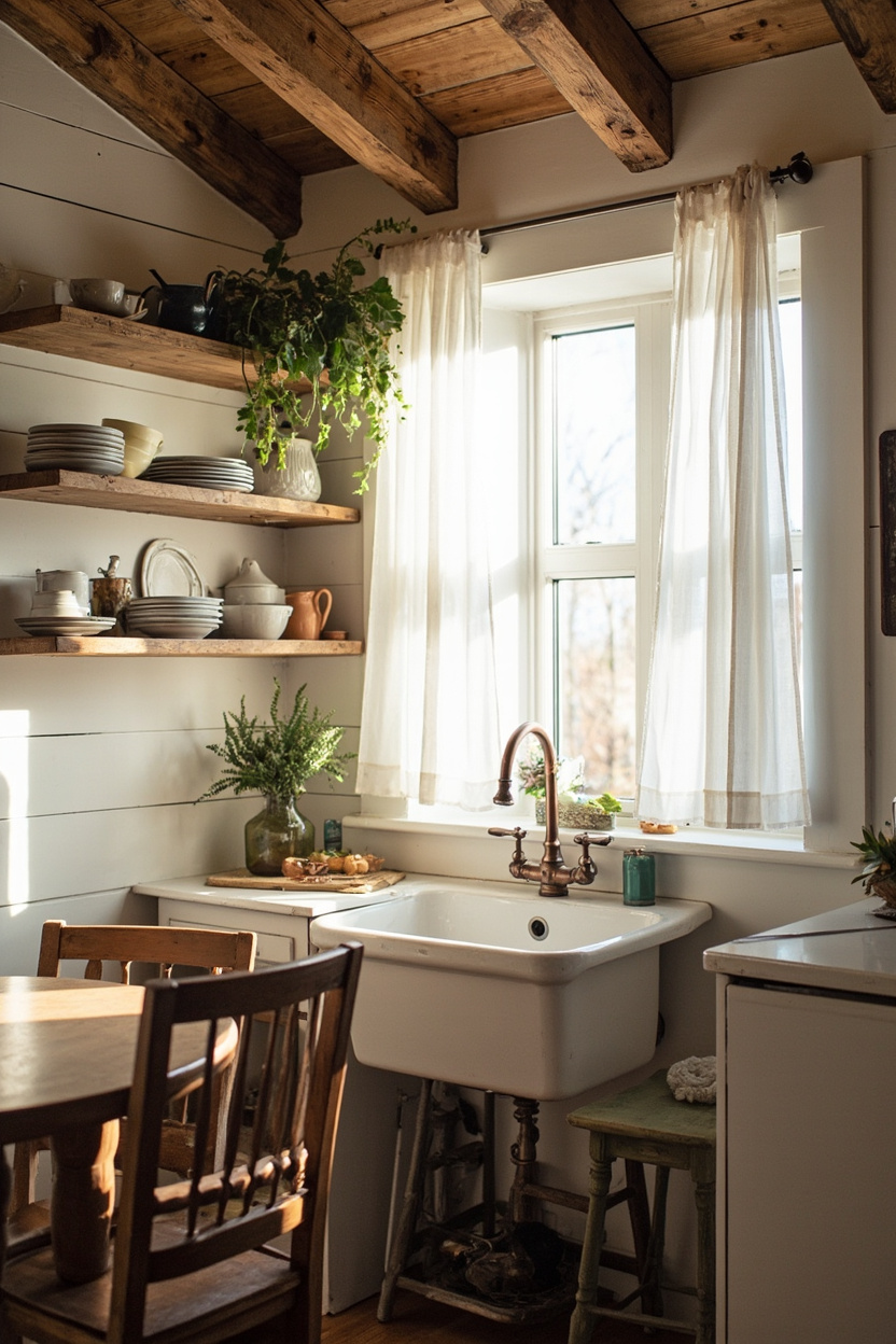 Small-Space Farmhouse Hacks - Farmhouse Interior