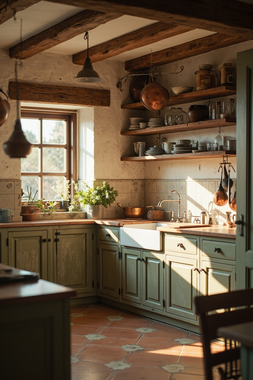 Smart Layouts for Small French Farmhouse Kitchens