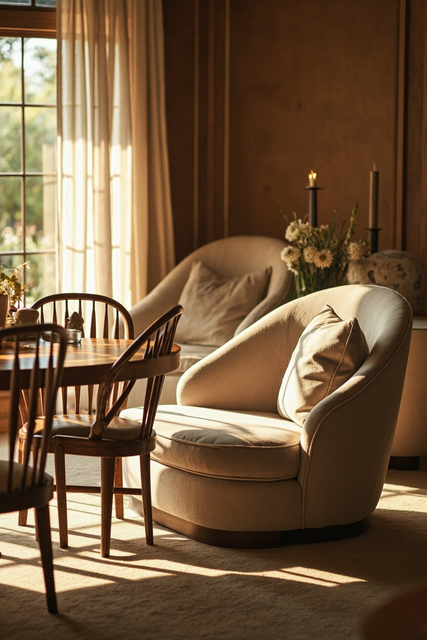 Soft Curves and Windsor Charm: Updating Classic Farmhouse Seating - Modern Farmhouse Designs