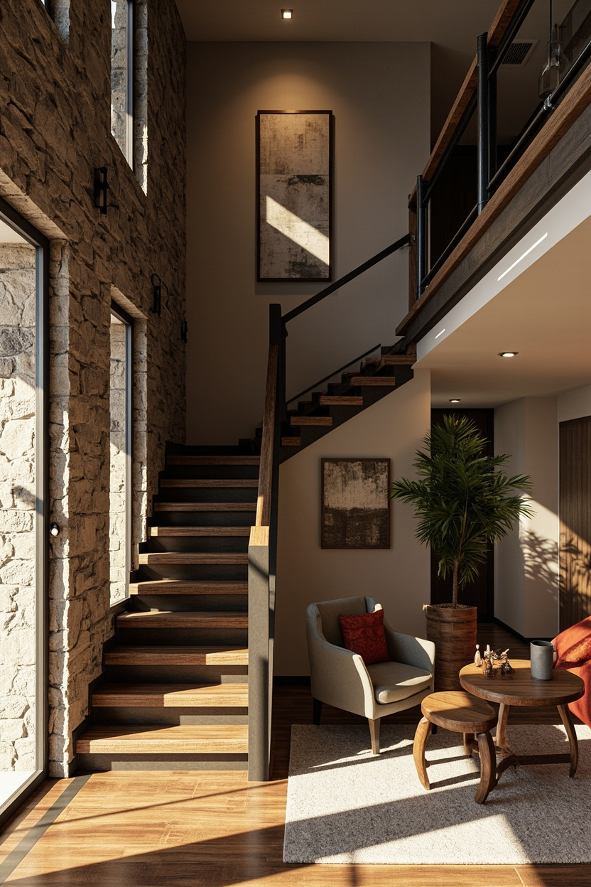 Space-Saving Staircase Designs