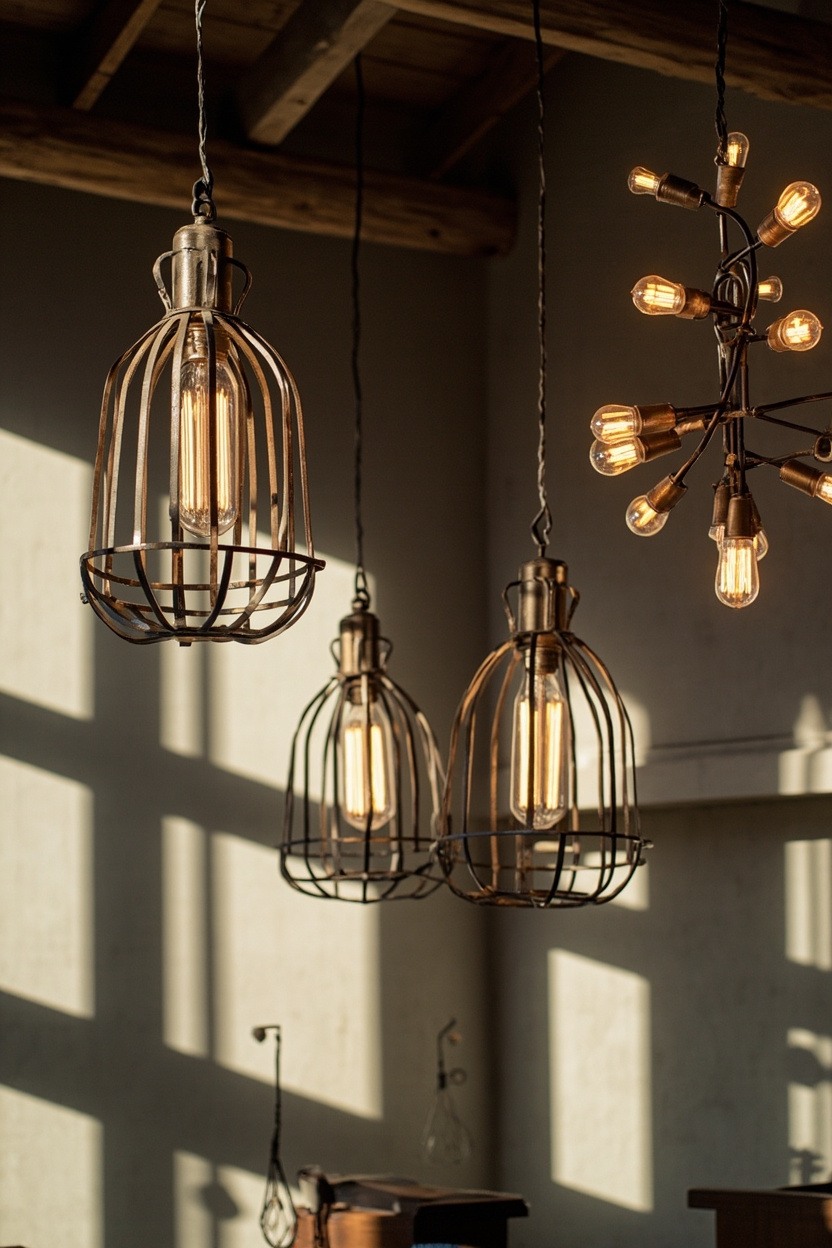 Statement Lighting for Farmhouse Spaces: Oversized Pendants and Sculptural Chandeliers - Modern Farmhouse Designs