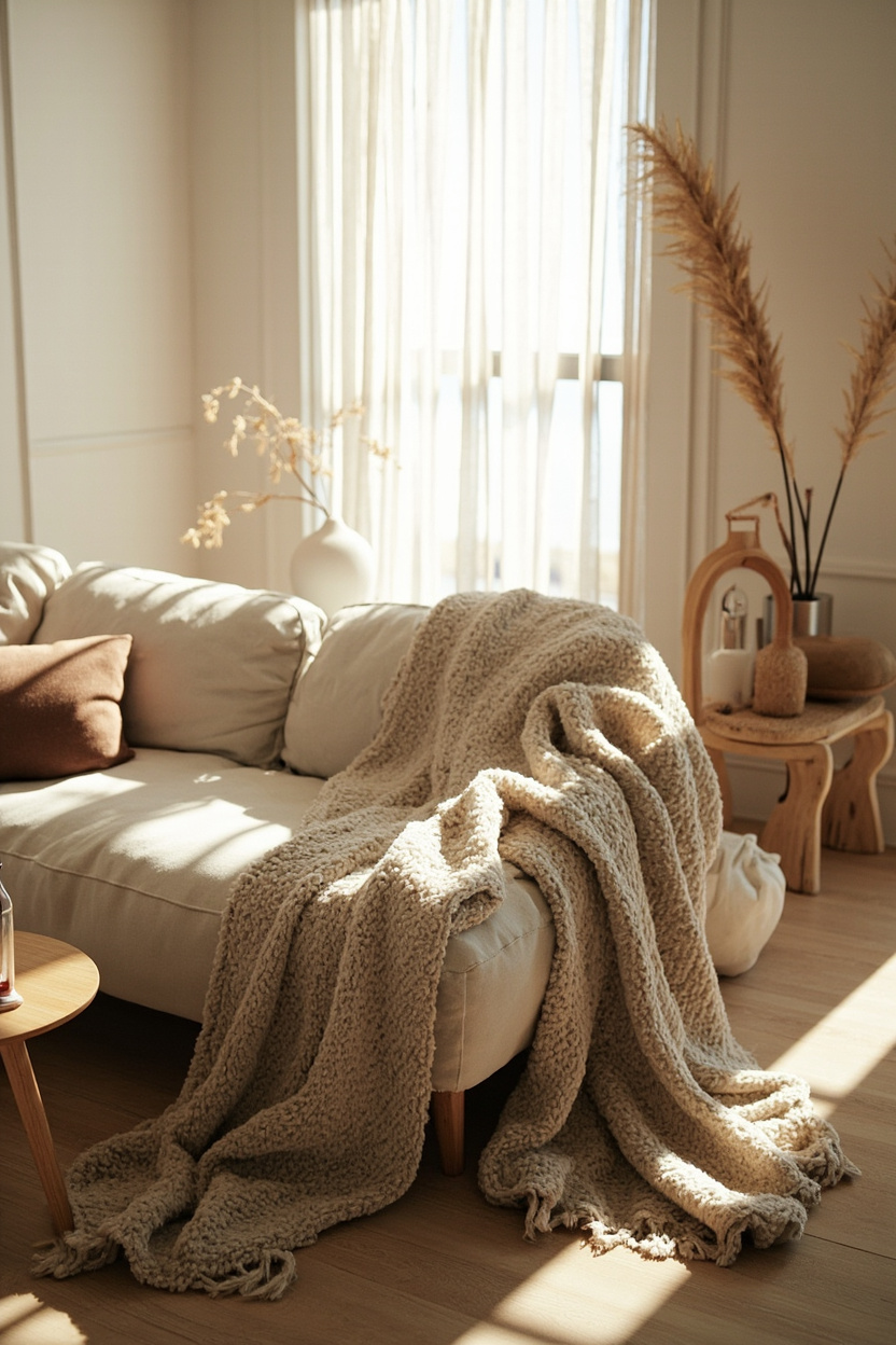 Statement Throw Blankets