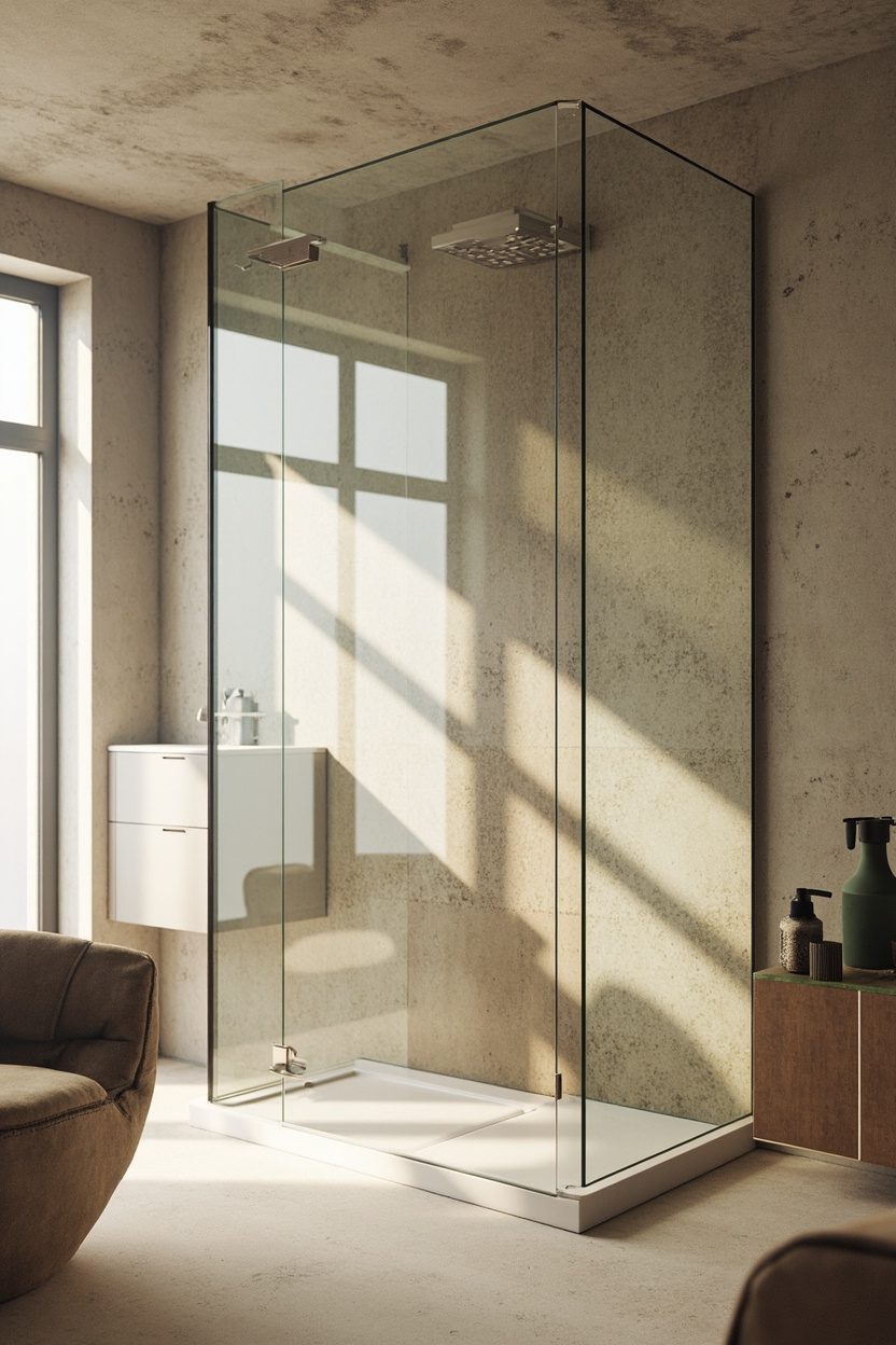 Streamlined Frameless Glass Enclosures