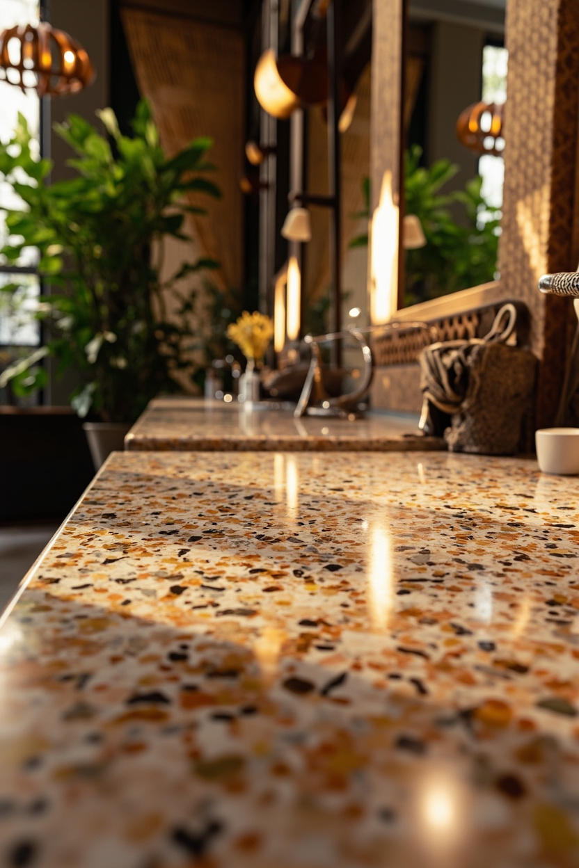 Terrazzo Styling Stations